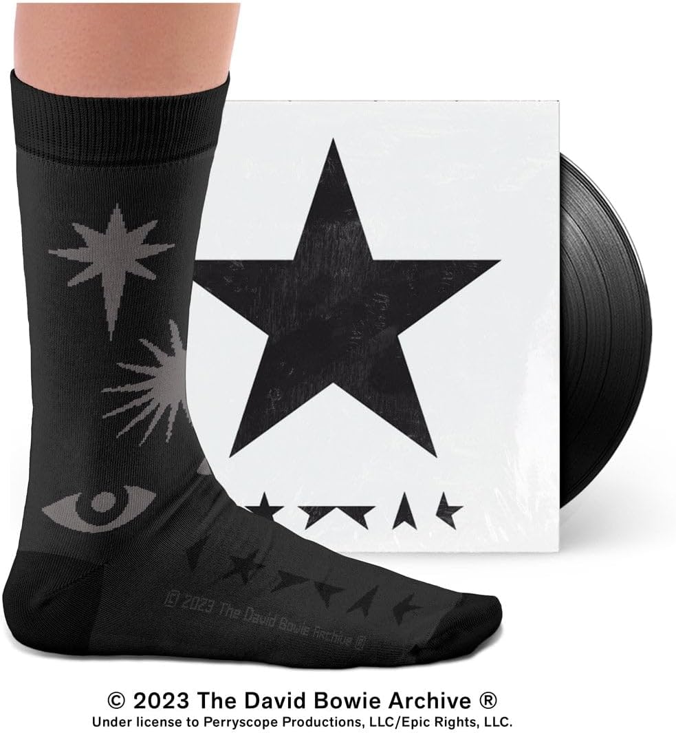 Sock Affairs Music Socks Model Blackstar Socks - Unisex Socks, Funny Socks for Men and Women - Funny Cool Socks - 4-7 and 7½-11½