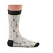 Six String Socks, Acoustic Guitar, Guitar Strings - Perfect Present for music lovers and Guitar fans, Cotten Socks, Only 2 sizes, for Men and Women, 4-7 and 7½-11½