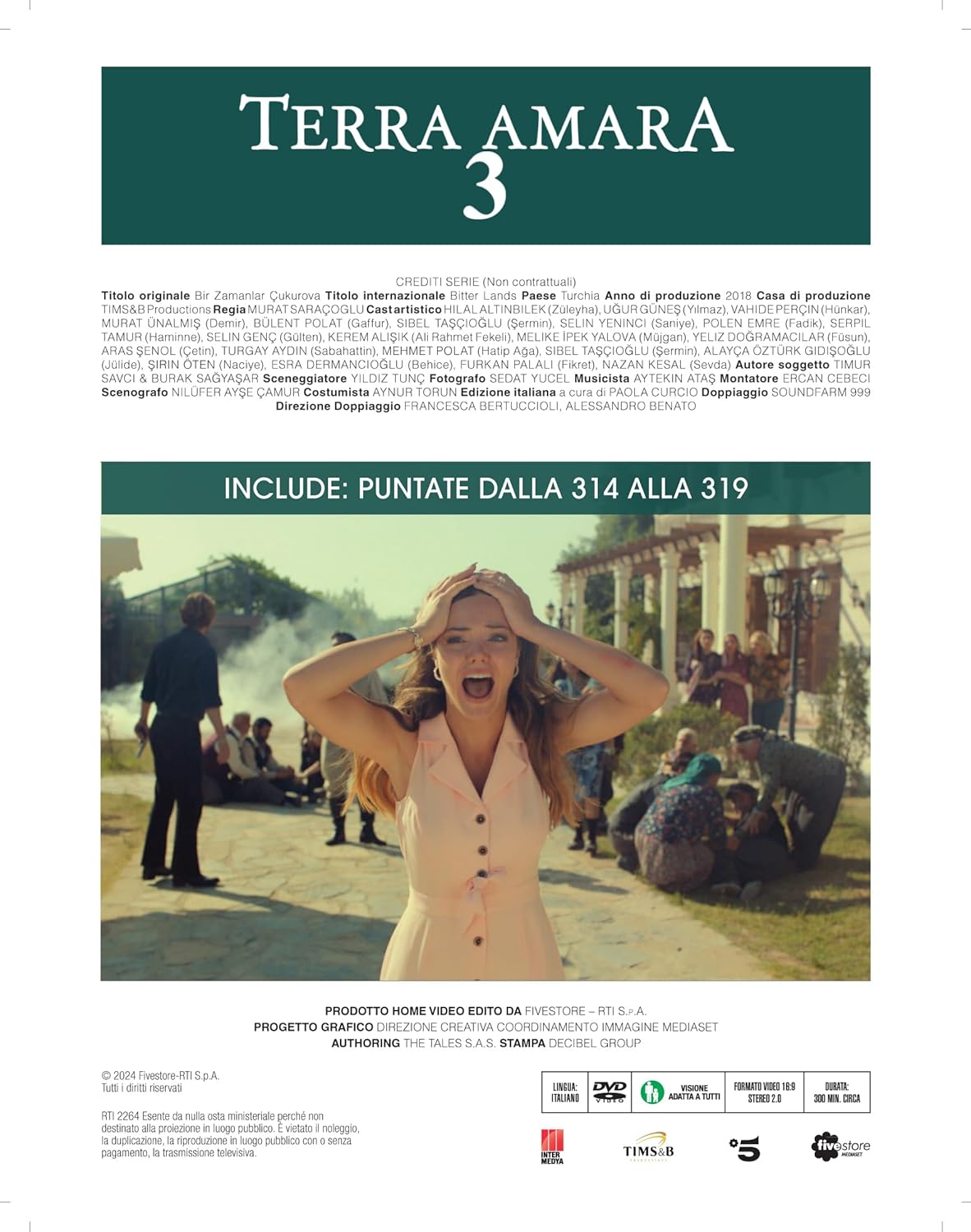 Terra Amara - Stagione 03 #15 (Eps 314-319) - (Italian Import)