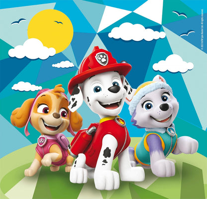 Clementoni - 25291 - Supercolor Puzzel - Paw Patrol - 3x48 Stukjes, Kinderpuzzels, 5-7 Jaar, Gemaakt in Italië