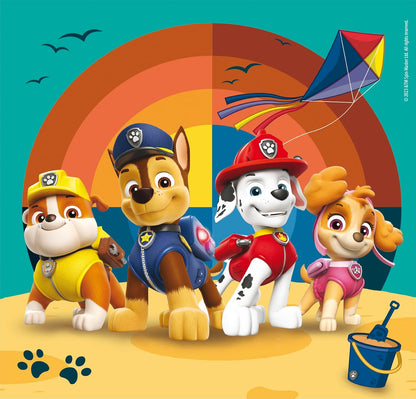 Clementoni - 25291 - Supercolor Puzzel - Paw Patrol - 3x48 Stukjes, Kinderpuzzels, 5-7 Jaar, Gemaakt in Italië