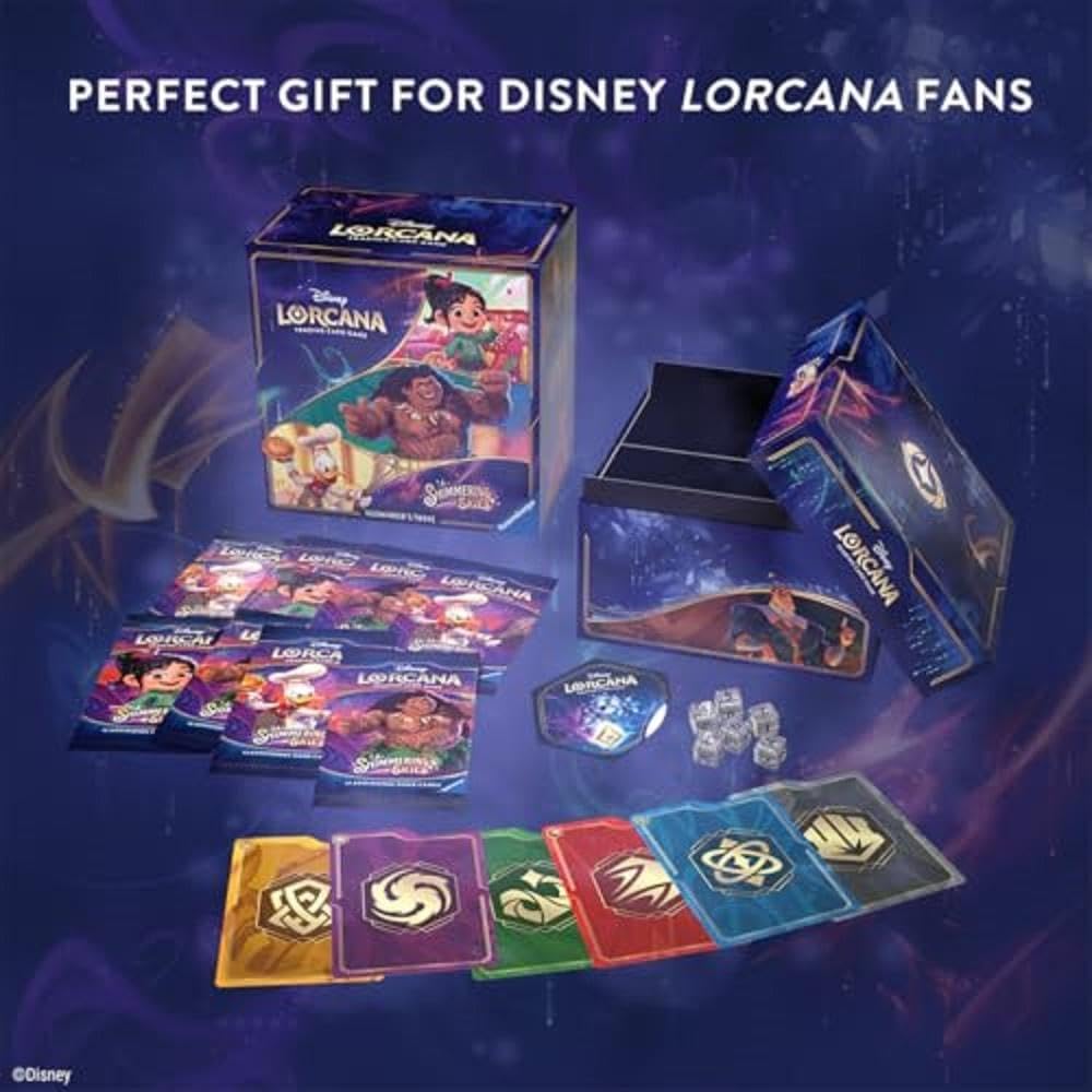 Ravensburger Disney Lorcana TCG: Shimmering Skies Illumineer's Trove for Ages 8 and Up