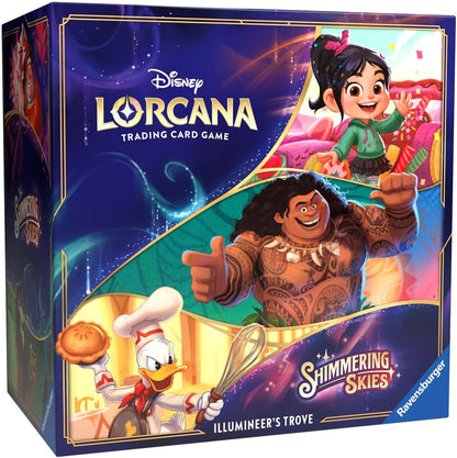 Ravensburger Disney Lorcana TCG: Shimmering Skies Illumineer's Trove for Ages 8 and Up