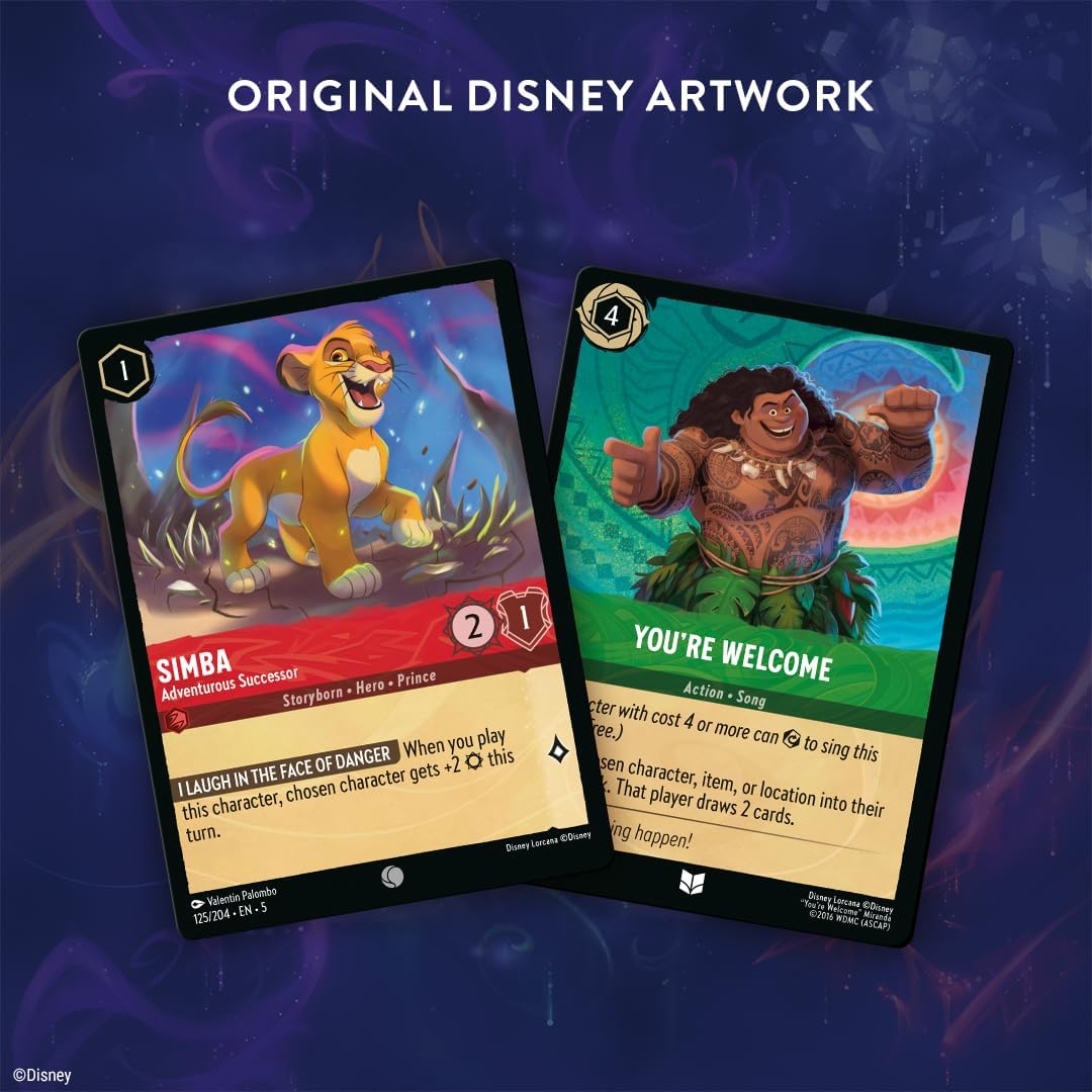 Ravensburger Disney Lorcana TCG: Shimmering Skies Illumineer's Trove for Ages 8 and Up