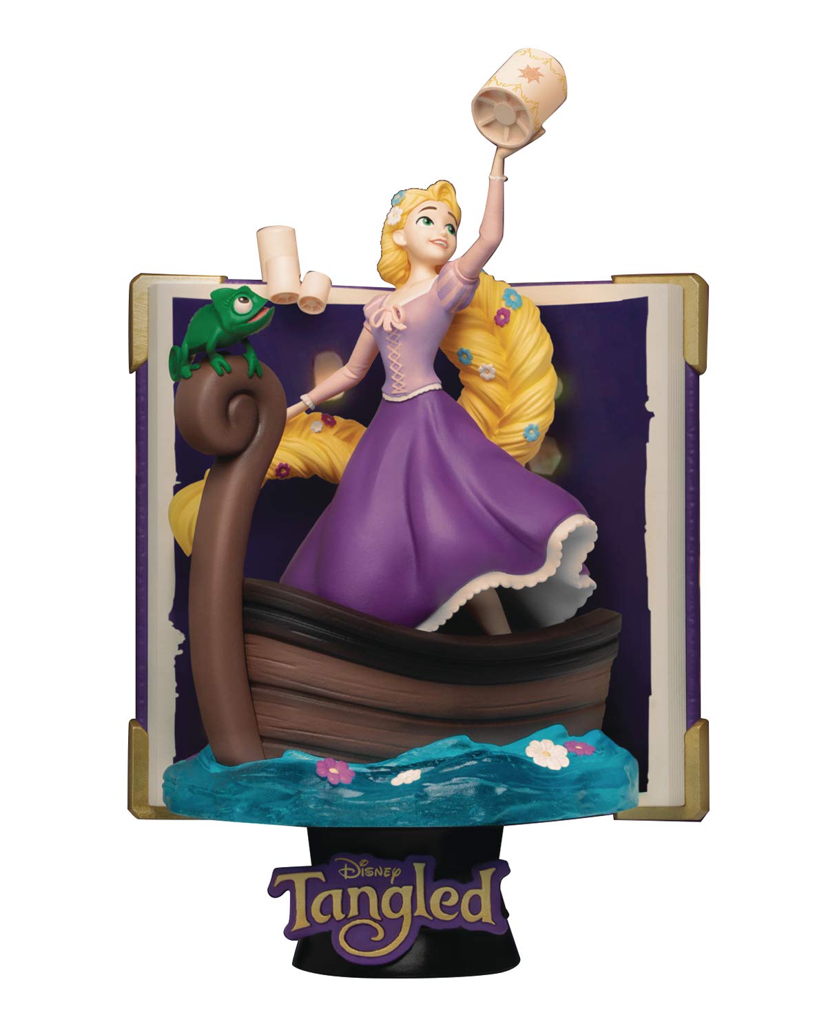 Beast Kingdom Disney Story Book Series: Rapunzel DS-078 D-Stage Statue, Multicolor, 6 inches