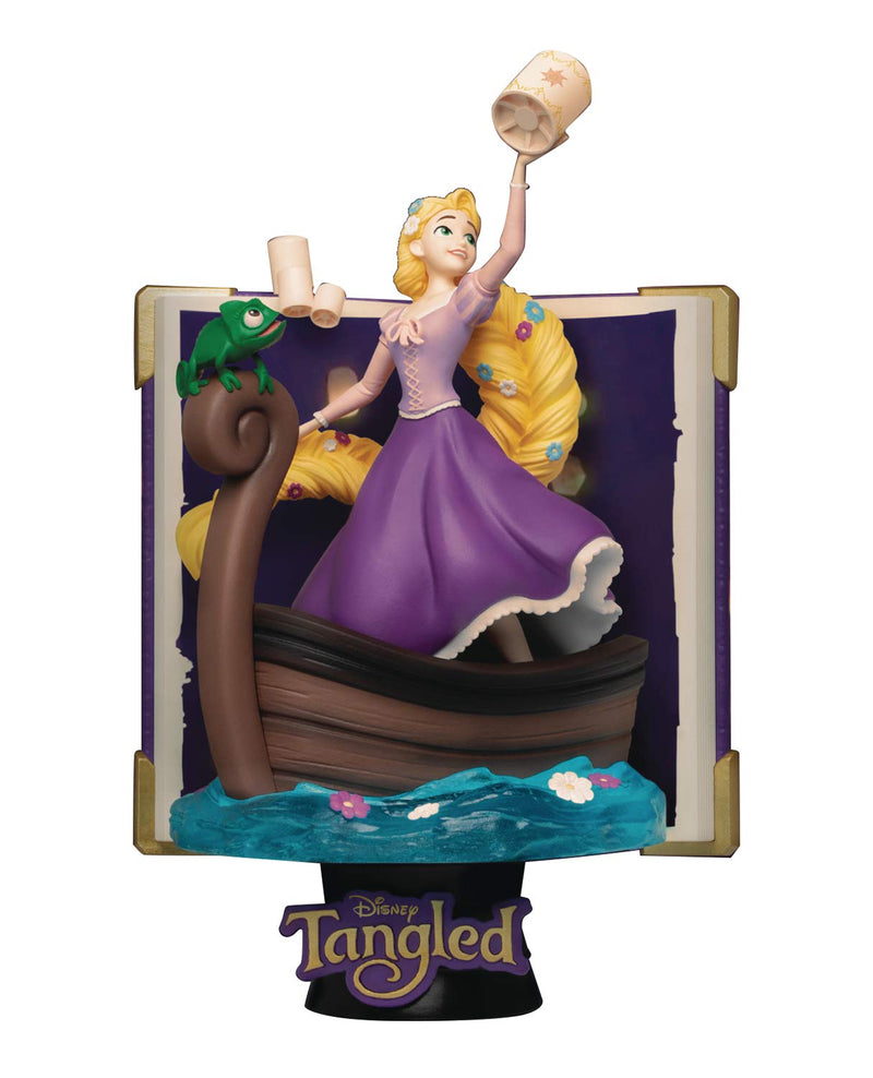 Beast Kingdom Disney Story Book Series: Rapunzel DS-078 D-Stage Statue, Multicolor, 6 inches