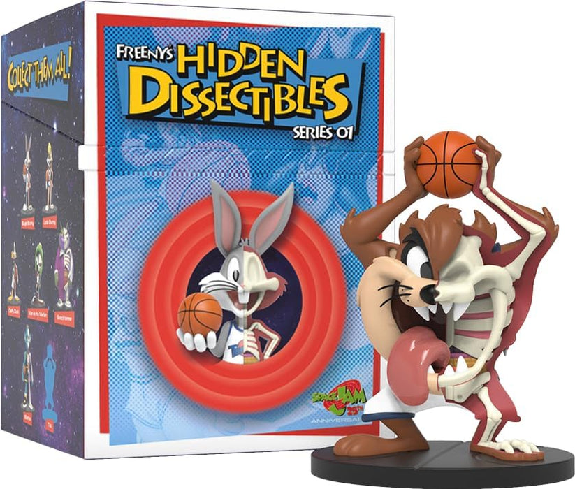 Mighty Jaxx Freeny's Hidden Dissectibles, Serie Space Jam, Figuras coleccionables en Caja Sorpresa, un Paquete Contiene una Figura al Azar
