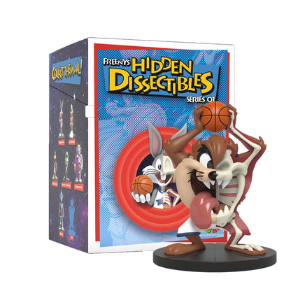 Mighty Jaxx Freeny's Hidden Dissectibles, Serie Space Jam, Figuras coleccionables en Caja Sorpresa, un Paquete Contiene una Figura al Azar