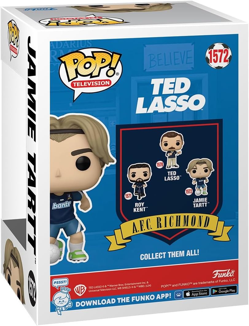 Funko Pop! TV: Ted Lasso – Jamie Tartt - Collectable Vinyl Figure - Gift Idea - Official Merchandise - Toys for Kids & Adults - TV Fans - Model Figure for Collectors and Display