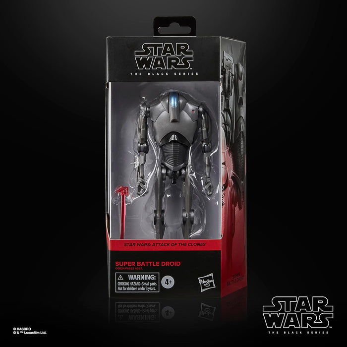 Star Wars The Black Series Super-Kampfdroide, Action-Figur Angriff der Klonkrieger (Skala 15 cm