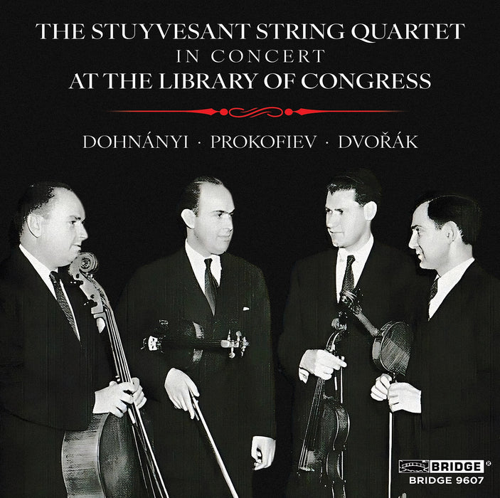 The Stuyvesant String Quartet in Concert at the Library Of...