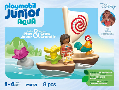 Playmobil - Junior & Disney: Moana`S Sail Boat  (71459)