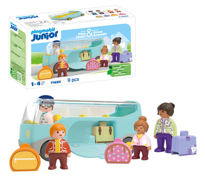 Playmobil - Junior: Airport Shuttle Bus (71682)