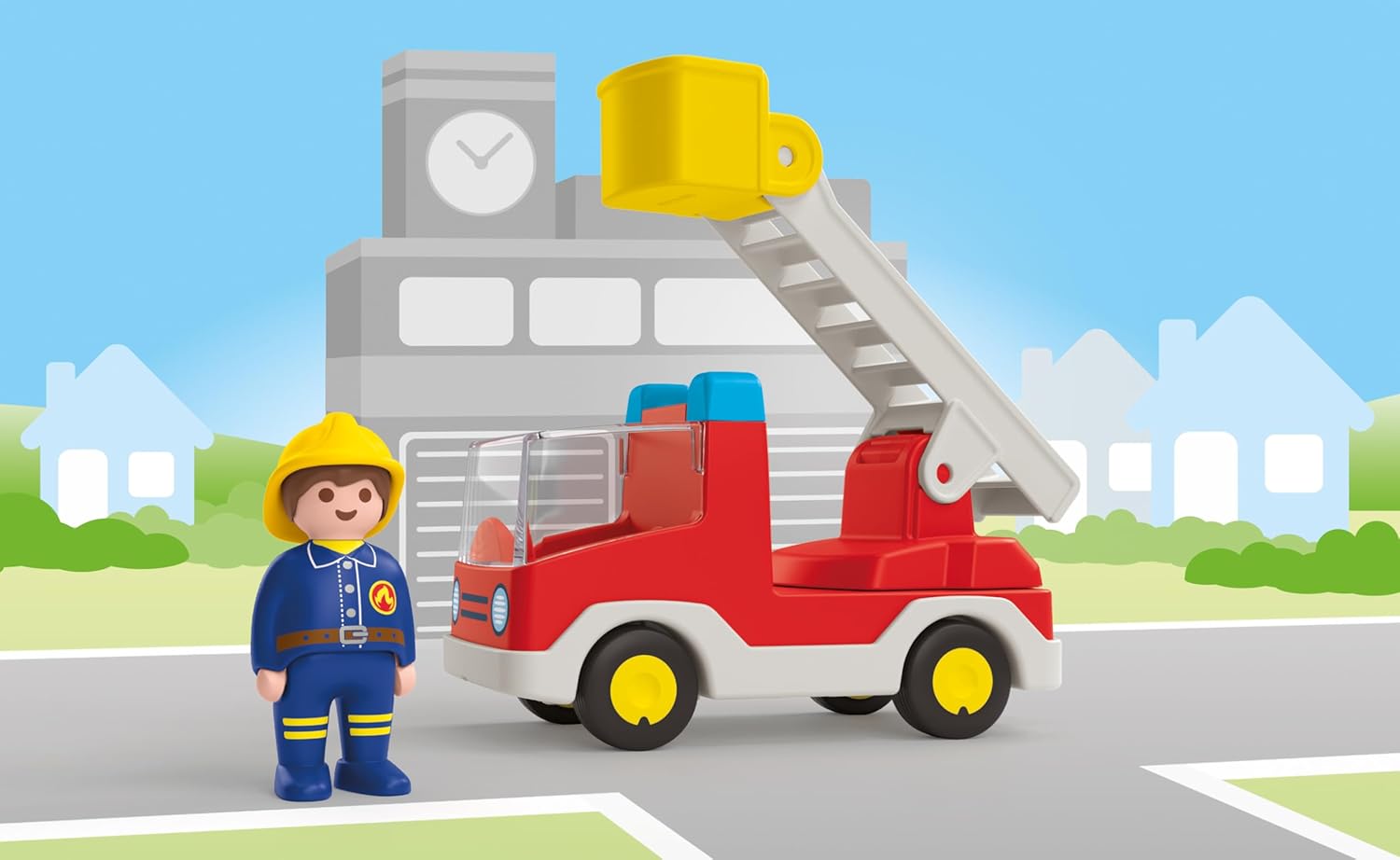 Junior Brandweerwagen met ladder