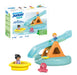 PLAYMOBIL Junior Aqua 71687 Isla de Baño con Tobogán, ncluye Muelle y escondite para Animales, Juguete sostenible Hecho de plásticos a Base de Plantas, Juguetes para niños y niñas a Partir de 1 año
