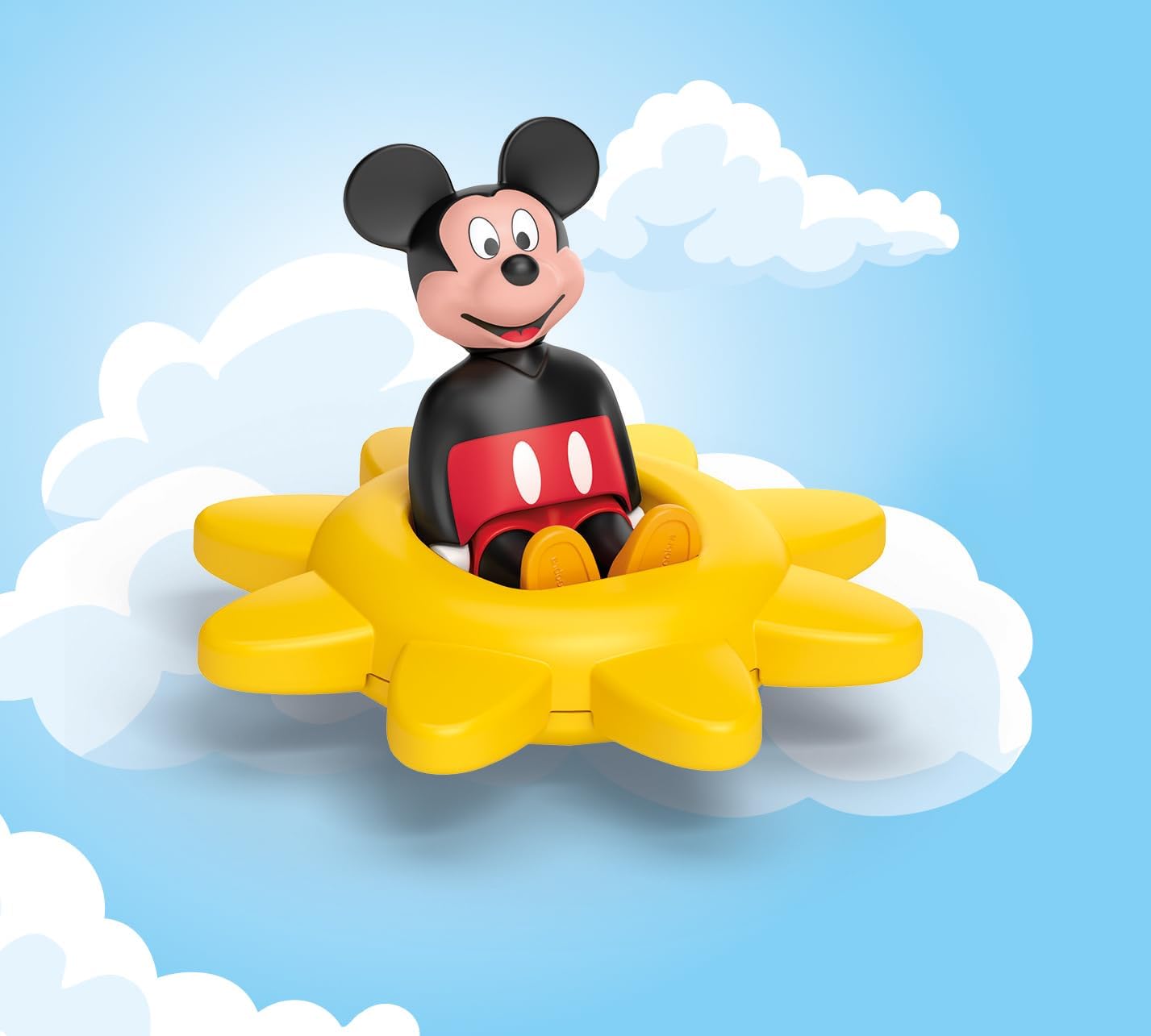 Playmobil - Junior & Disney: Mickey Mouse`s Spinning Sun With Rattle Feature (71698)