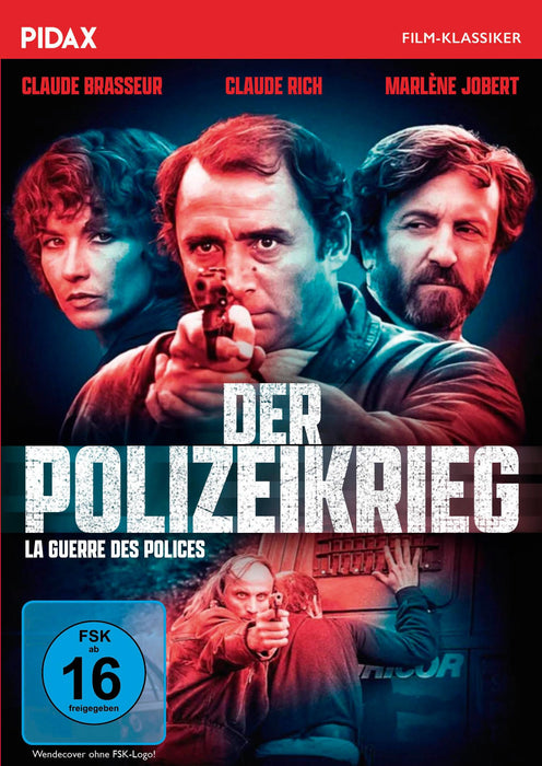 Der Polizeikrieg (La guerre des polices) / Knallharter Kriminalfilm mit Starbesetzung (Pidax Film-Klassiker