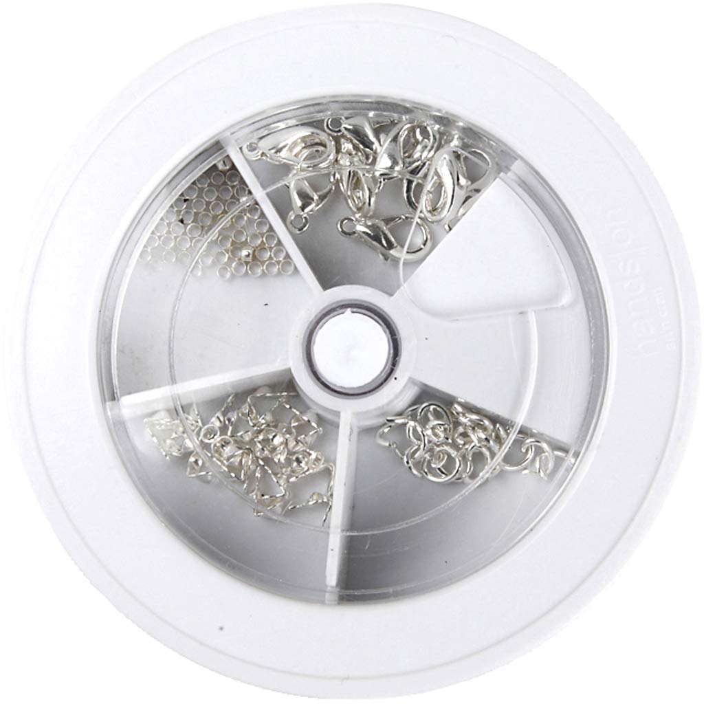 Assortimento di gioielli, placcato argento, SP, 1 set