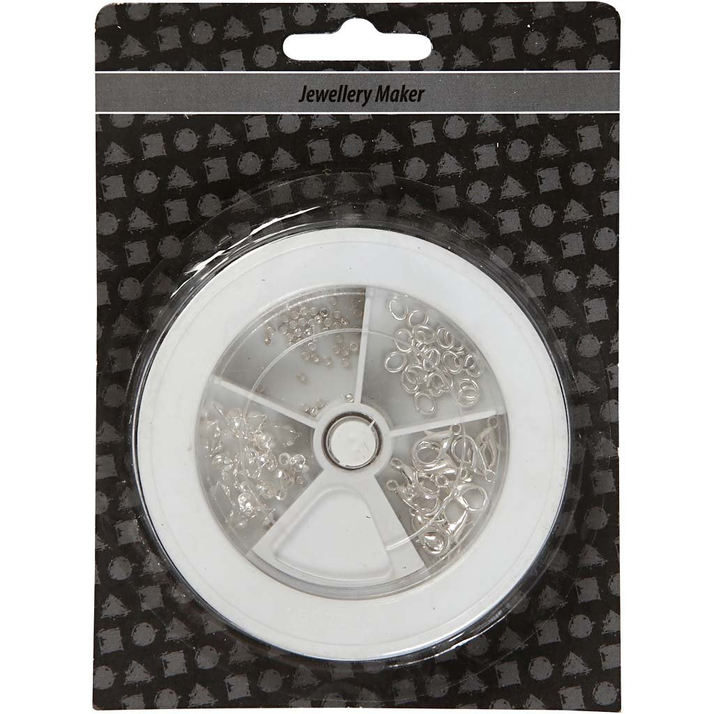 Assortimento di gioielli, placcato argento, SP, 1 set
