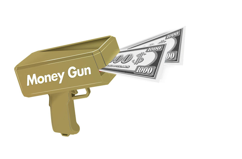 Pocket Money - Money Gun Incl. Paper Money 100 Pcs (570305)