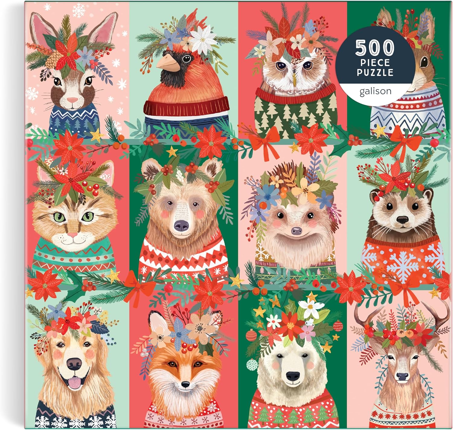 Furry And Bright 500 Piece Puzzle