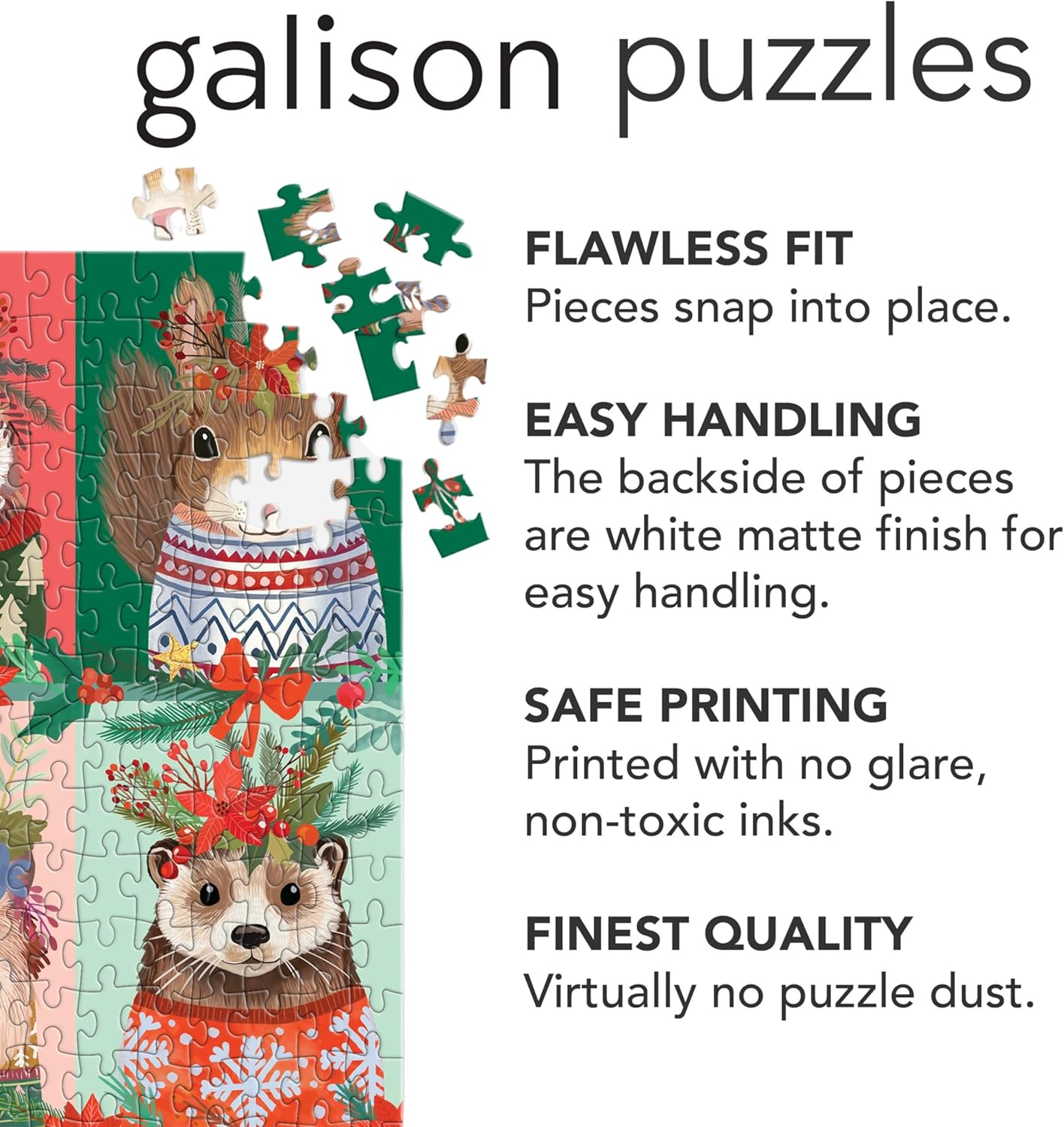 Furry And Bright 500 Piece Puzzle
