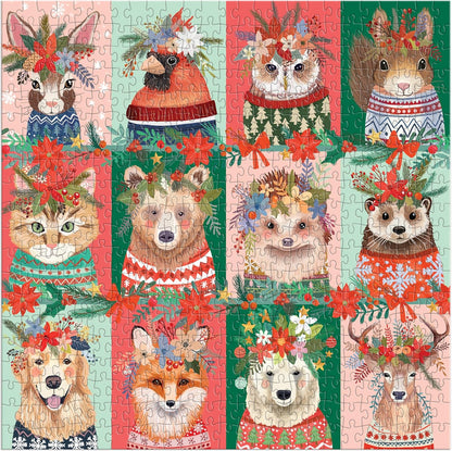 Furry And Bright 500 Piece Puzzle
