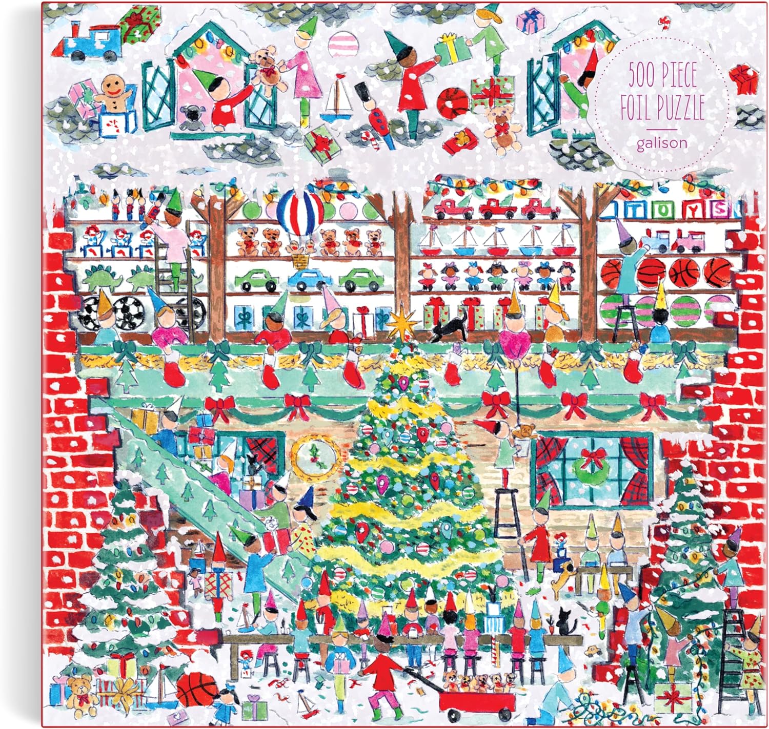 Michael Storrings Toy Workshop 500 Piece Foil Puzzle