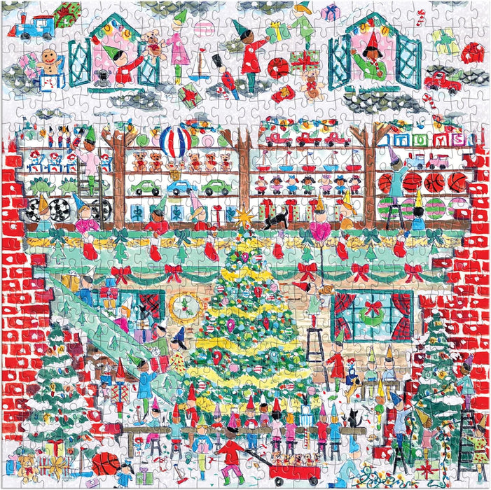 Michael Storrings Toy Workshop 500 Piece Foil Puzzle