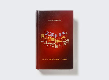 RVR60, Biblia de Estudio para Jóvenes Adolescentes, Tapa dura, Palabras de Jesús en Rojo, Comfort Print
