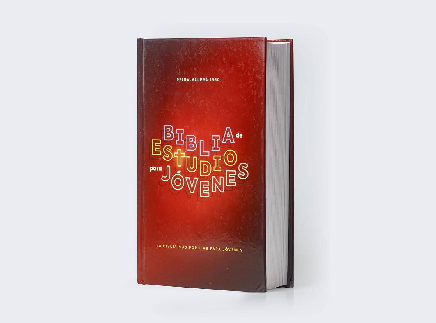 RVR60, Biblia de Estudio para Jóvenes Adolescentes, Tapa dura, Palabras de Jesús en Rojo, Comfort Print