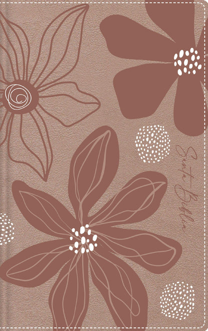 RVR60, Biblia de Estudio para Jóvenes Adolescentes, Leathersoft, Oro Rosa, Palabras de Jesús en Rojo, Comfort Print