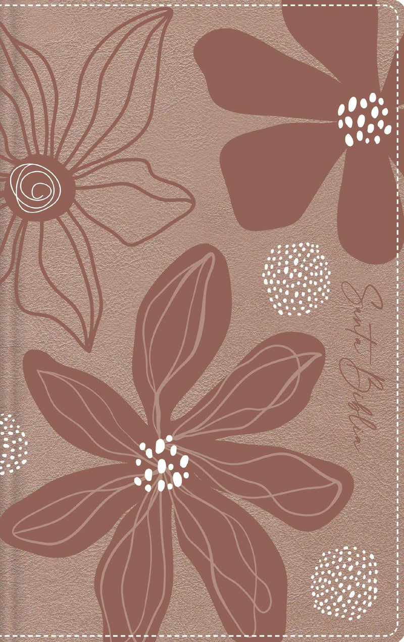 RVR60, Biblia de Estudio para Jóvenes Adolescentes, Leathersoft, Oro Rosa, Palabras de Jesús en Rojo, Comfort Print