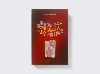 RVR60, Biblia de Estudio para Jóvenes Adolescentes, Leathersoft, Oro Rosa, Palabras de Jesús en Rojo, Comfort Print