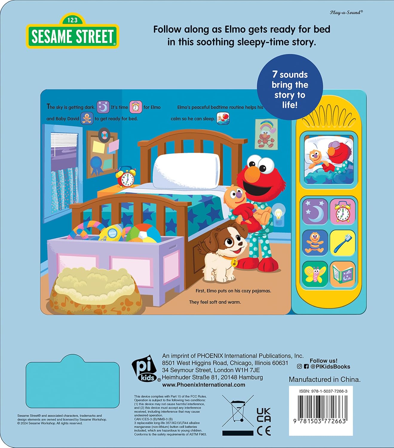 SESAME STREET SLEEPY TIME FOR ELMO