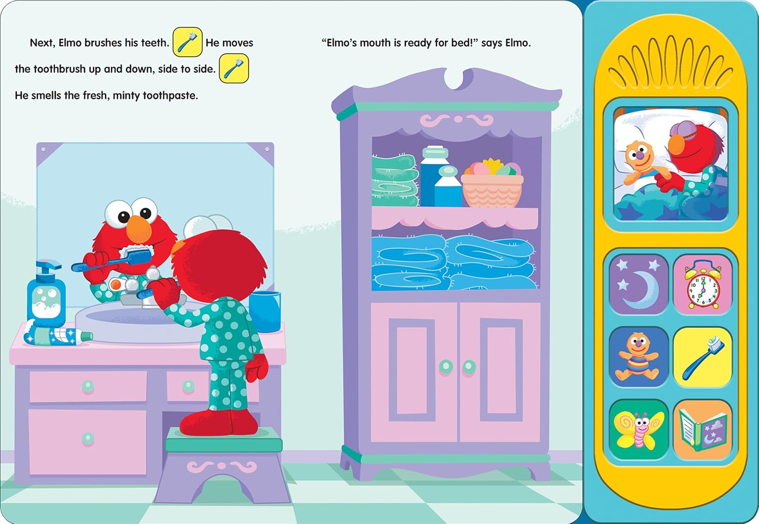 SESAME STREET SLEEPY TIME FOR ELMO