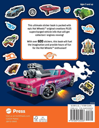 Hot Wheels: Sticker Book