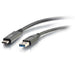 C2G 3ft USB to USB C Cable – 3.0 USB Type C Charger Cable works with Apple iPhone 15/15 Pro, Samsung, Google & Android Phones – Durable Cable with 3A Output & 5 Gbps, USB A to USB C, 28831
