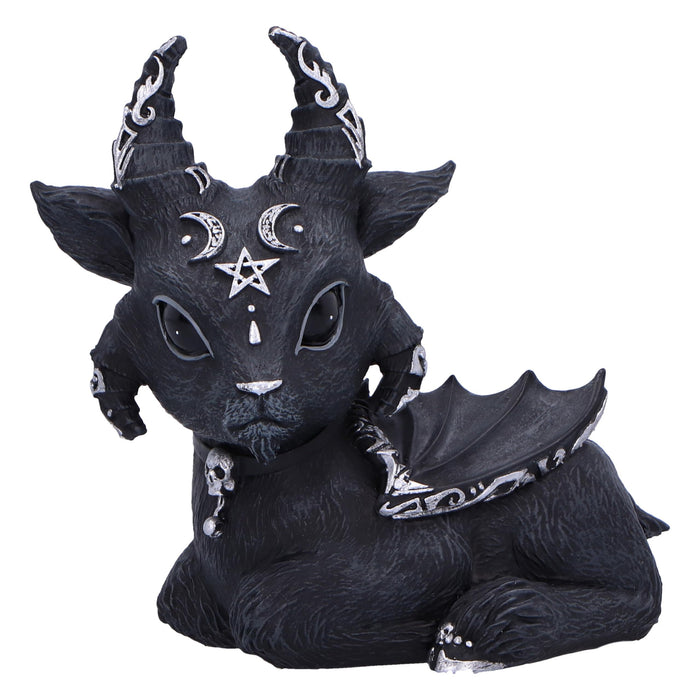 Nemesis Now Baal Figurine 9cm, Resin, Cult Cuties Collectible Baal Goat Bat Figurine, Scarily Adorable Occult Goat, Spooky Goat Gift, Cast in the Finest Resin, Expertly Hand-Painted