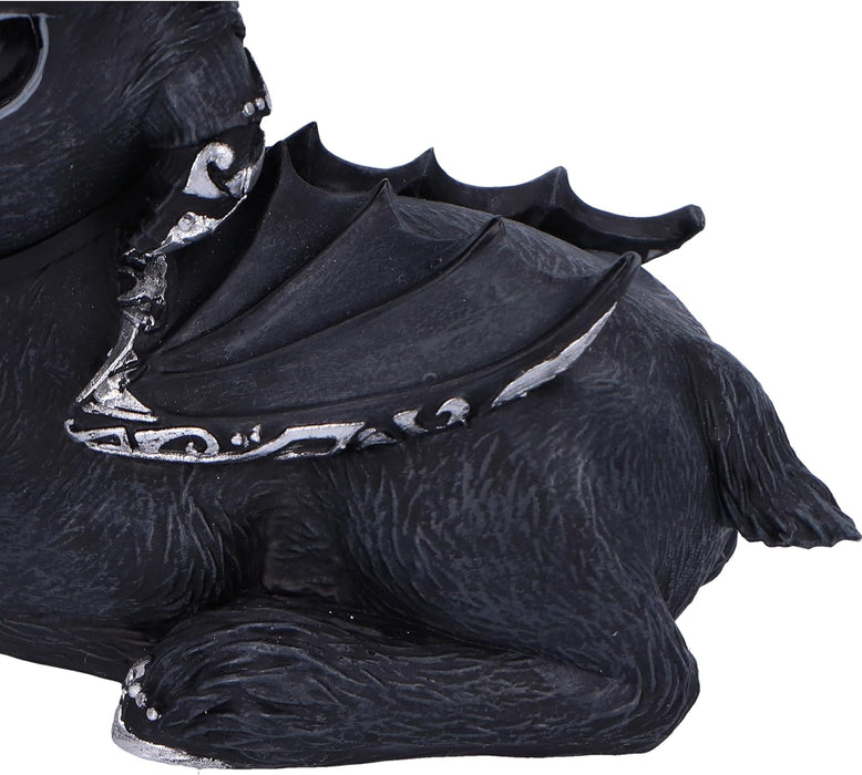 Nemesis Now Baal Figurine 9cm, Resin, Cult Cuties Collectible Baal Goat Bat Figurine, Scarily Adorable Occult Goat, Spooky Goat Gift, Cast in the Finest Resin, Expertly Hand-Painted