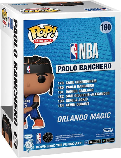 Funko Pop! NBA: Magic - Paolo Banchero - Collectable Vinyl Figure - Gift Idea - Official Merchandise - Toys for Kids & Adults - Sports Fans - Model Figure for Collectors and Display