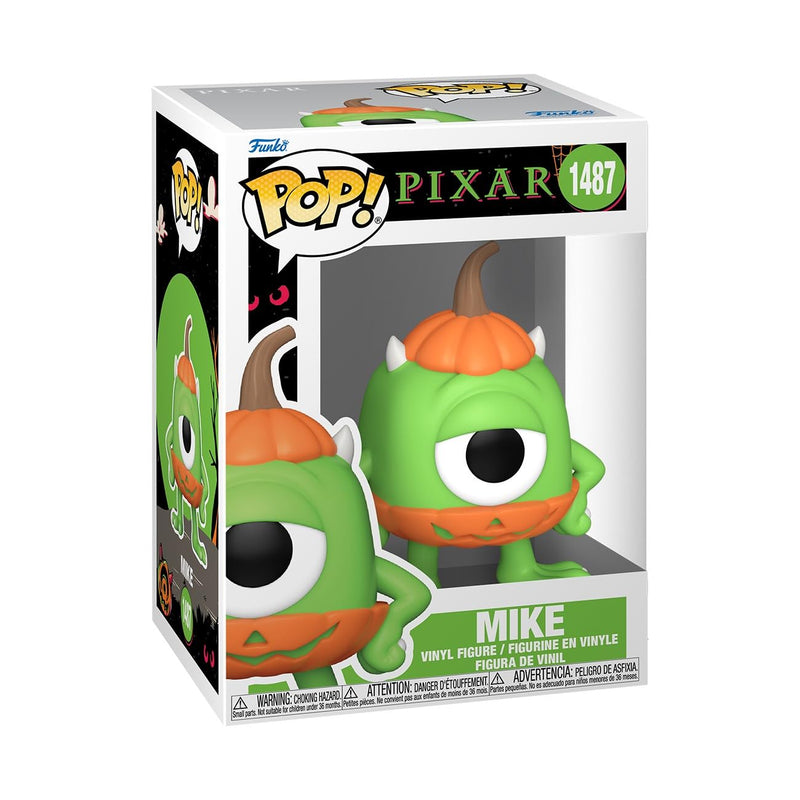 Funko Pop! Disney: Pixar Halloween - Mike Wazowski - Pixar Collection - Collectable Vinyl Figure - Gift Idea - Official Merchandise - Toys for Kids & Adults - Movies Fans