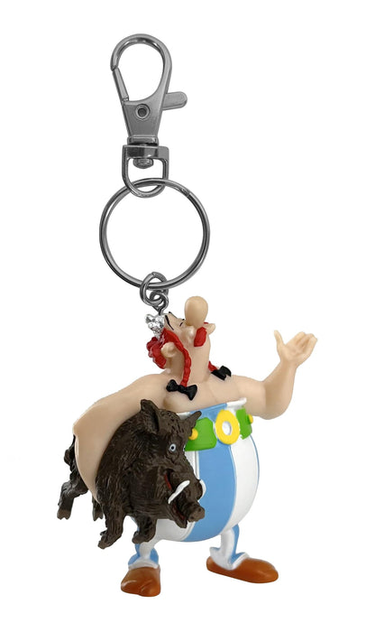 Plastoy SAS PLA60379 Obelix with Wild Boar Keyring Toys