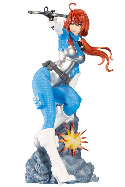 Kotobukiya G.I. Joe Bishoujo PVC 1/7 Scarlett 25th Anniversary Blue Color Verse