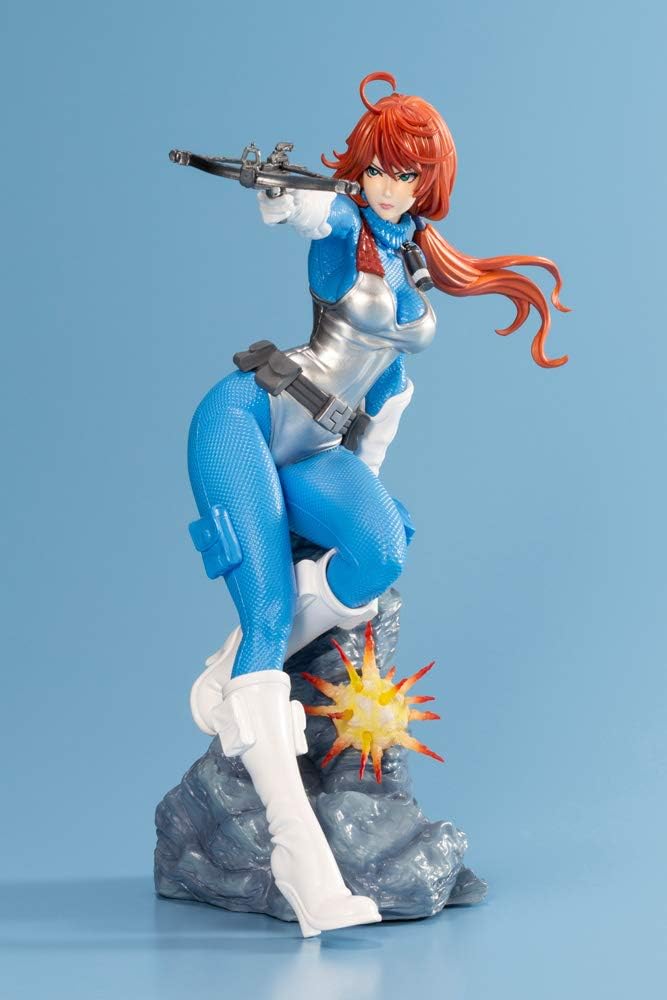 Kotobukiya G.I. Joe Bishoujo PVC 1/7 Scarlett 25th Anniversary Blue Color Verse
