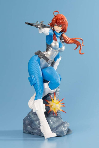 Kotobukiya G.I. Joe Bishoujo PVC 1/7 Scarlett 25th Anniversary Blue Color Verse