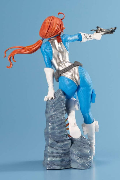 Kotobukiya G.I. Joe Bishoujo PVC 1/7 Scarlett 25th Anniversary Blue Color Verse