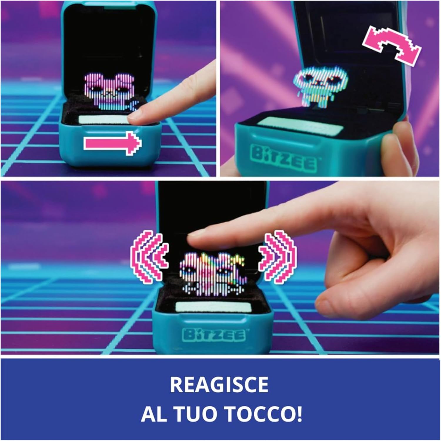 Bitzee Juguete Mascota INTERACTIVA Digital - Juego Interactivo con 20 Animales MÁGICOS EN SU Interior - Mascotas Virtuales y Electrónicas Que Reaccionan al Tacto - 6069066 - Juguetes Niños 5 Años +