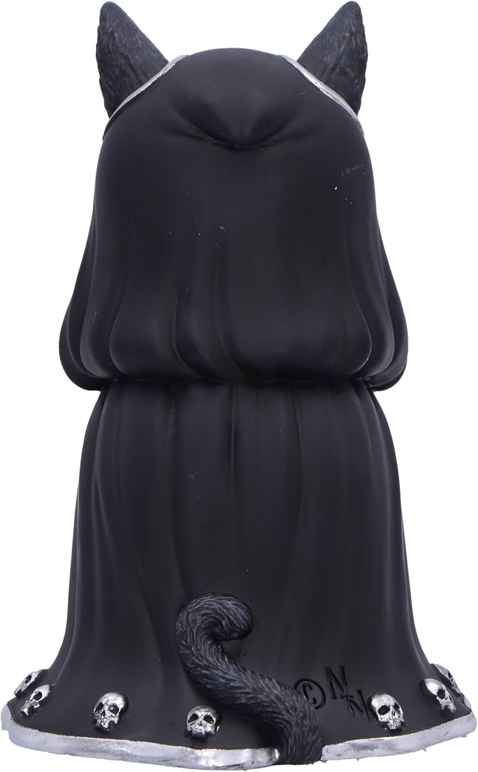Nemesis Now Cult Cuties Zefur Figurine 10cm, Resin, Black, Cult Cuties™ Collectible Zefur Figure, Scarily Adorable Cat in Cloak, Spooky Cat Gift, Cast in the Finest Resin, Expertly Hand-Painted