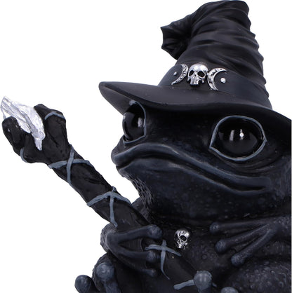 Nemesis Now Cult Cuties Asmoadeus Figurine 10cm, Resin, Black, Cult Cuties Collectible Asmoadeus Figure, Scarily Adorable Occult Frog, Spooky Frog Gift, Cast in the Finest Resin, Expertly Hand-Painted